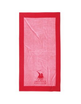 GREENWICH POLO CLUB ΠΕΤΣΕΤΑ ΘΑΛΑΣΣΗΣ 90Χ180 4000 PINK, RED