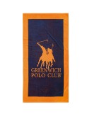 GREENWICH POLO CLUB ΠΕΤΣΕΤΑ ΘΑΛΑΣΣΗΣ 90Χ180 4003 BLUE, ORANGE