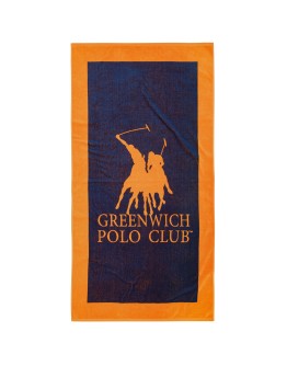GREENWICH POLO CLUB ΠΕΤΣΕΤΑ ΘΑΛΑΣΣΗΣ 90Χ180 4003 BLUE, ORANGE