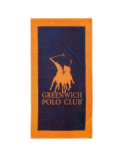 GREENWICH POLO CLUB ΠΕΤΣΕΤΑ ΘΑΛΑΣΣΗΣ 90Χ180 4003 BLUE, ORANGE