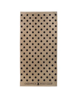 GREENWICH POLO CLUB ΠΕΤΣΕΤΑ ΘΑΛΑΣΣΗΣ 90Χ170 4071 BLACK, TAUPE