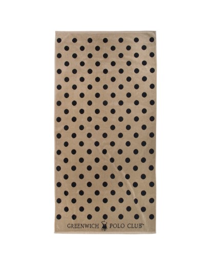 GREENWICH POLO CLUB ΠΕΤΣΕΤΑ ΘΑΛΑΣΣΗΣ 90Χ170 4071 BLACK, TAUPE