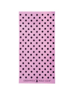 GREENWICH POLO CLUB ΠΕΤΣΕΤΑ ΘΑΛΑΣΣΗΣ 90Χ170 4072 BLACK, PINK