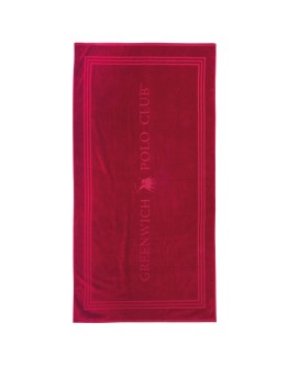 GREENWICH POLO CLUB ΠΕΤΣΕΤΑ ΘΑΛΑΣΣΗΣ 90Χ170 4066 RED