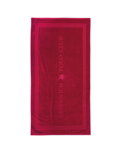 GREENWICH POLO CLUB ΠΕΤΣΕΤΑ ΘΑΛΑΣΣΗΣ 90Χ170 4066 RED