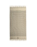 GREENWICH POLO CLUB PAREO FOUTA 90Χ170 4057 BEIGE, BLACK