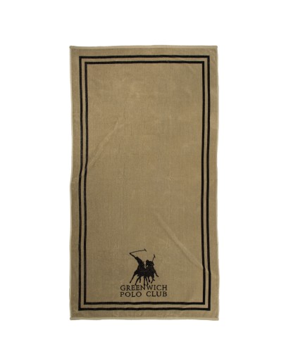 GREENWICH POLO CLUB ΠΕΤΣΕΤΑ ΘΑΛΑΣΣΗΣ 90Χ170 ESSENTIAL 4050 TAUPE
