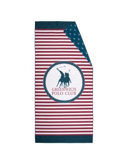 GREENWICH POLO CLUB ΠΕΤΣΕΤΑ ΘΑΛΑΣΣΗΣ 80Χ170 4027 BLUE, RED