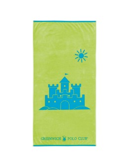 GREENWICH POLO CLUB JUNIOR ΠΕΤΣΕΤΑ ΘΑΛΑΣΣΗΣ 70Χ140 4075 BLUE, GREEN