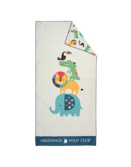 GREENWICH POLO CLUB JUNIOR ΠΕΤΣΕΤΑ ΘΑΛΑΣΣΗΣ 70Χ140 4079 GREY