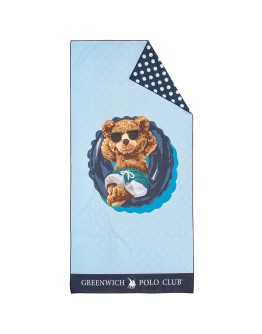 GREENWICH POLO CLUB JUNIOR ΠΕΤΣΕΤΑ ΘΑΛΑΣΣΗΣ 70Χ140 4043 BLUE