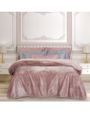 GREENWICH POLO CLUB ΚΟΥΒΕΡΤΑ VELOUR ΜΟΝΗ ESSENTIAL 3469 NUDE