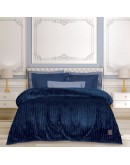 GREENWICH POLO CLUB ΚΟΥΒΕΡΤΑ FLEECE ΥΠΕΡΔΙΠΛH 3487 BLUE