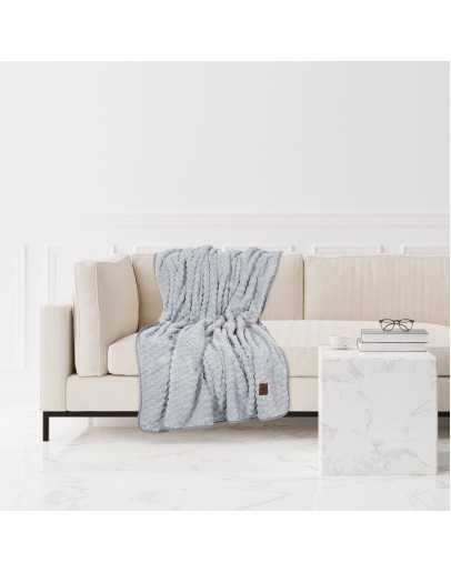 GREENWICH POLO CLUB ΚΟΥΒΕΡΤΑ FLEECE 130Χ170 8837 GREY