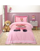 GREENWICH POLO CLUB JUNIOR ΚΟΥΒΕΡΤΑ FLEECE 8839 BEIGE, GREY, PINK