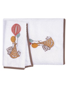 GREENWICH POLO CLUB ΣΕΤ ΠΕΤΣΕΤΕΣ ΒΑΒΥ ESSENTIAL 8850 COFFEE BROWN, WHITE