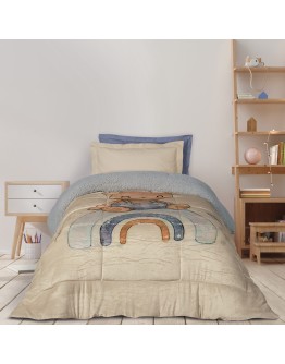 DAS KIDS ΚΟΥΒΕΡΤΟΠΑΠΛΩΜΑ 160Χ220 4925 BEIGE, GREY