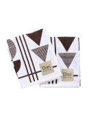DAS HOME ΣΕΤ ΠΟΤΗΡΟΠΑΝΑ 2ΤΜΧ 40Χ60 0740 GREY, WHITE