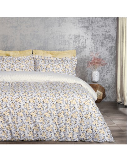 DAS HOME ΣΕΤ ΣΕΝΤΟΝΙΑ ΜΟΝΑ HAPPY 9650 GREY, IVORY