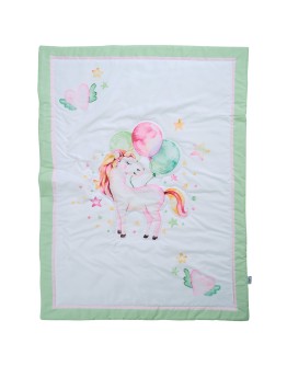 DAS BABY ΠΑΠΛΩΜΑ ΚΟΥΝΙΑΣ FUN DIGITAL 4919 MINT, PINK, WHITE