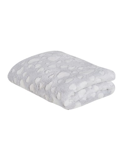 DAS BABY ΚΟΥΒΕΡΤΑ FLEECE ΑΓΚΑΛΙΑΣ RELAX 4909 LIGHT GREY