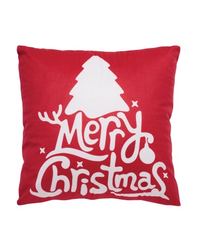 DAS HOME CHRISTMAS ΜΑΞΙΛΑΡΙ ΦΙΓΟΥΡΑΣ 45X45 0770 RED