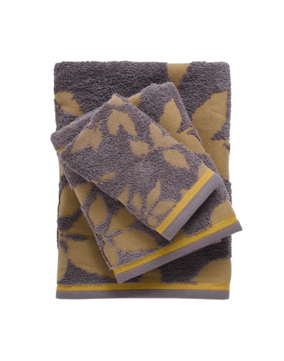 DAS HOME ΣΕΤ ΠΕΤΣΕΤΕΣ 3ΤΕΜΑΧΙΩΝ DAILY 0754 ANTRAKITE, YELLOW