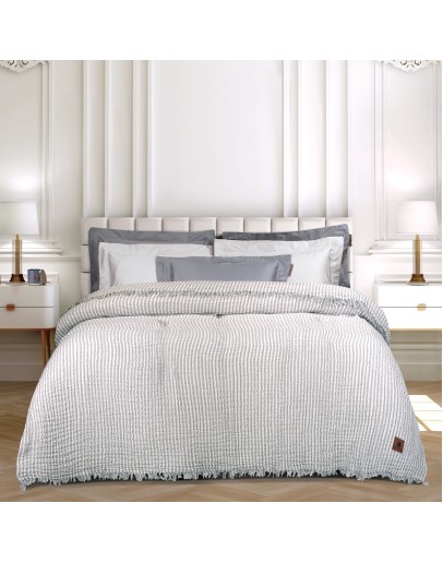 GREENWICH POLO CLUB ΚΟΥΒΕΡΤΑ 220X240 ESSENTIAL 3467 GREY