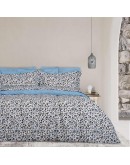 DAS HOME ΚΟΥΒΕΡΛΙ ΜΟΝΟ DAILY 9622 BLACK, BLUE, ECRU