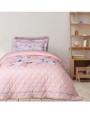 DAS KIDS ΚΟΥΒΕΡΛΙ ΜΟΝΟ 4878 ΓΚΡΙ, ΛΕΥΚΟ, ΡΟΖ