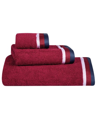 GREENWICH POLO CLUB ΣΕΤ ΠΕΤΣΕΤΕΣ 3 ΤΕΜΑΧΙΩΝ ESSENTIAL 3061 BORDEAUX