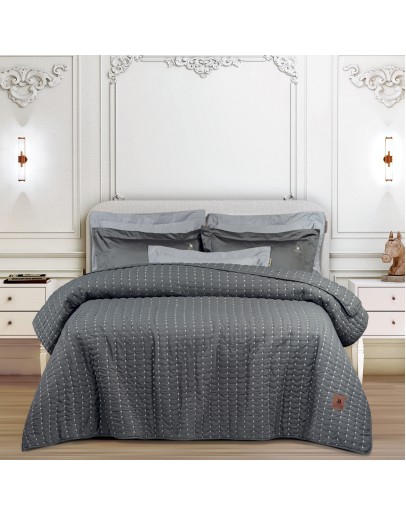 GREENWICH POLO CLUB ΚΟΥΒΕΡΛΙ KING 3465 DARK GREY