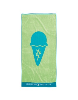 GREENWICH POLO CLUB JUNIOR ΠΕΤΣΕΤΑ ΘΑΛΑΣΣΗΣ 70Χ140 3899 GREEN