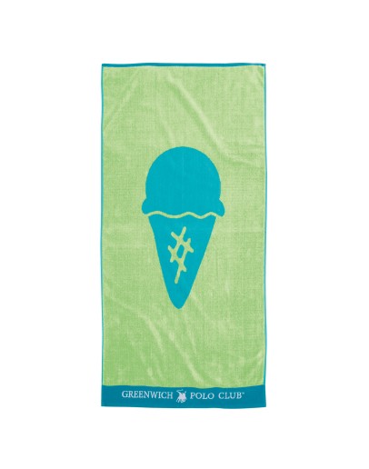 GREENWICH POLO CLUB JUNIOR ΠΕΤΣΕΤΑ ΘΑΛΑΣΣΗΣ 70Χ140 3899 GREEN