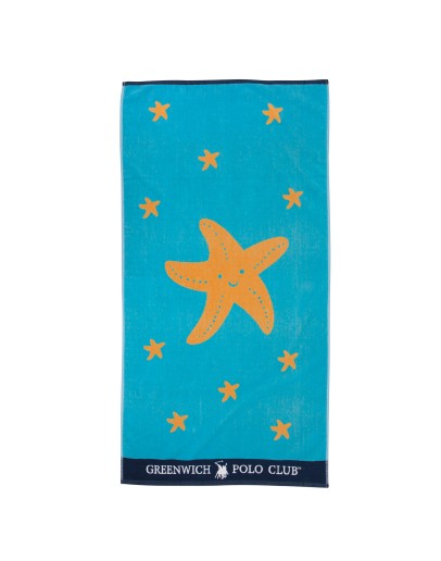 GREENWICH POLO CLUB JUNIOR ΠΕΤΣΕΤΑ ΘΑΛΑΣΣΗΣ 70Χ140 3893 BLUE