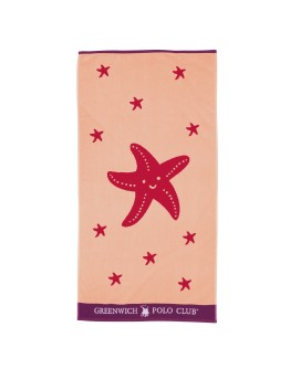 GREENWICH POLO CLUB JUNIOR ΠΕΤΣΕΤΑ ΘΑΛΑΣΣΗΣ 70Χ140 3894 SALMON