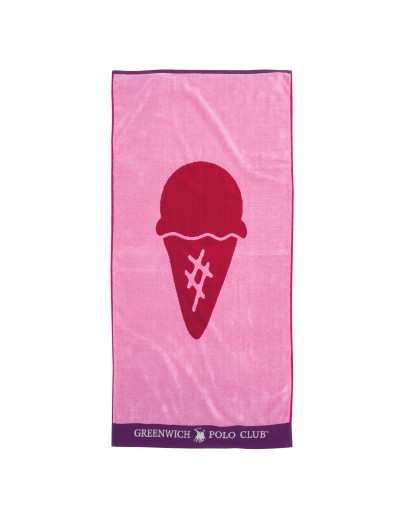 GREENWICH POLO CLUB JUNIOR ΠΕΤΣΕΤΑ ΘΑΛΑΣΣΗΣ 70Χ140 3900 PINK