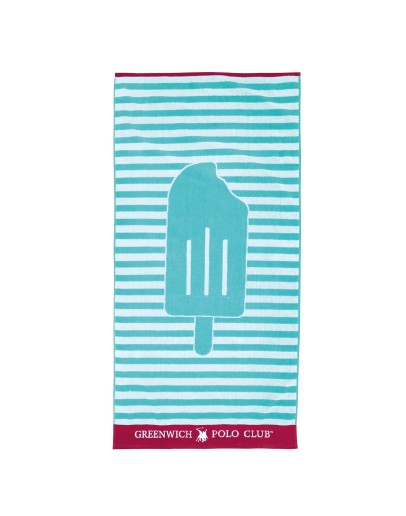 GREENWICH POLO CLUB JUNIOR ΠΕΤΣΕΤΑ ΘΑΛΑΣΣΗΣ 70Χ140 3891 TURQUOISE