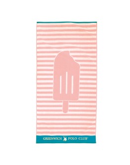 GREENWICH POLO CLUB JUNIOR ΠΕΤΣΕΤΑ ΘΑΛΑΣΣΗΣ 70Χ140 3892 PINK