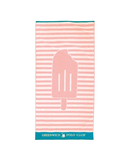 GREENWICH POLO CLUB JUNIOR ΠΕΤΣΕΤΑ ΘΑΛΑΣΣΗΣ 70Χ140 3892 PINK