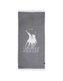GREENWICH POLO CLUB PAREO MUSLIN 85Χ170 3903 GREY