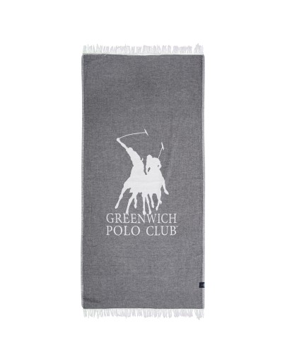 GREENWICH POLO CLUB PAREO MUSLIN 85Χ170 3903 GREY