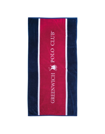 GREENWICH POLO CLUB ΠΕΤΣΕΤΑ ΘΑΛΑΣΣΗΣ 90Χ180 ESSENTIAL 3864 BLUE, RED