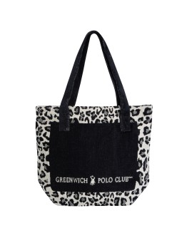 GREENWICH POLO CLUB ΤΣΑΝΤΑ ΘΑΛΑΣΣΗΣ 55Χ40 ESSENTIAL 3861 BEIGE, BLACK