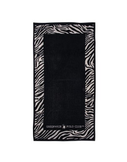 GREENWICH POLO CLUB ΠΕΤΣΕΤΑ ΘΑΛΑΣΣΗΣ 90Χ170 3884 BLACK, WHITE