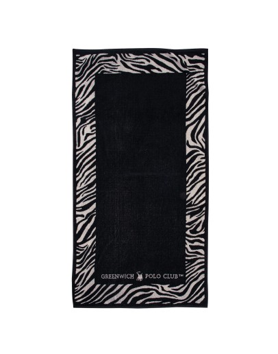 GREENWICH POLO CLUB ΠΕΤΣΕΤΑ ΘΑΛΑΣΣΗΣ 90Χ170 3884 BLACK, WHITE