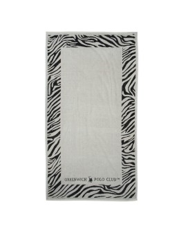 GREENWICH POLO CLUB ΠΕΤΣΕΤΑ ΘΑΛΑΣΣΗΣ 90Χ170 3885 BLACK, IVORY