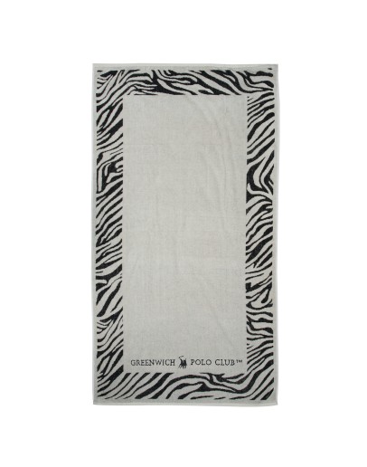 GREENWICH POLO CLUB ΠΕΤΣΕΤΑ ΘΑΛΑΣΣΗΣ 90Χ170 3885 BLACK, IVORY