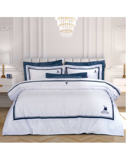 GREENWICH POLO CLUB ΠΑΠΛΩΜΑΤΟΘΗΚΗ ΣΕΤ ΥΠΕΡΔΙΠΛH 2174 WHITE
