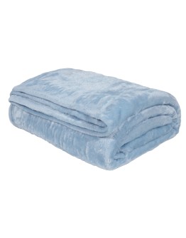 DAS BABY ΚΟΥΒΕΡΤΑ VELOUR ΑΓΚΑΛΙΑΣ RELAX 1344 ΓΑΛΑΖΙΟ